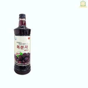 [정품] 광야식품 음료베이스 복분자 970ml