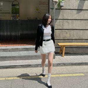 [제작/빅사이즈]이블렛 뉴트아 코튼 미니 팬츠 스커트 제이스타일