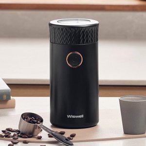 커피그라인더 전동 분쇄기 자동 원두 가정용 블랙라이트 WSG-9200