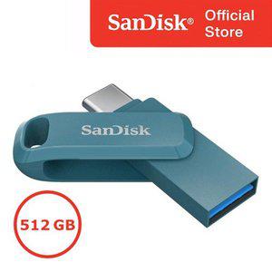 [샌디스크]SanDisk Ultra Dual Drive Go 512GB 512기가 Type-C OTG USB3.2 Gen1 외장메모리 블루 SDDDC3