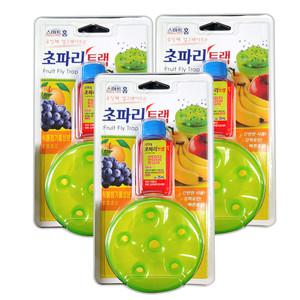 초파리(트랩+유인제)-3개/음식물날파리 초파리퇴치제