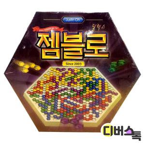 코리아 보드게임즈 / 젬블로 딜럭스 / 육각형 보석 연결 게임