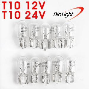 바이오라이트/T10 12V5W 10개/T10 24V3W 10개/미등/실내등/번데기전구/1864305009N