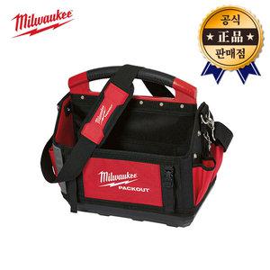 밀워키 팩아웃 토트공구가방 48-22-8315 공구함 크로스백 방탄재질 공구상자 운반 수공구보관함