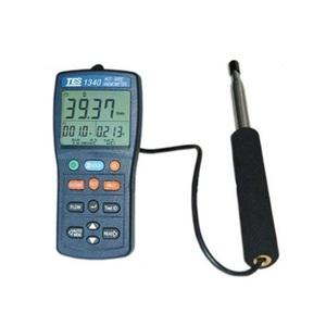 TES-1340 TES-1341 휴대용 열선 풍속계 풍량계 풍속측정기 풍량측정기