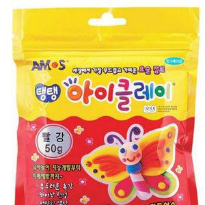 2500 아이클레이 낱색 빨강(50g)