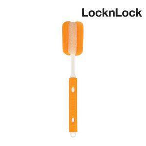 락앤락 물병 세척솔 오렌지 텀블러솔 병솔 설거지솔 주방솔 물병솔 병세척솔 ETM114