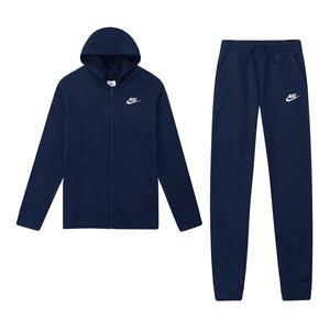 나이키 NSW 후드 조거 여성 트레이닝복세트 츄리닝 러닝복 네이비 BV3634-410