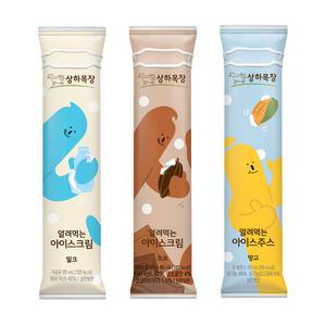 얼려먹는 아이스크림85mlx36개(초코12+밀크12+망고12)/무배