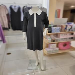 마더피아HY[와코루]임부복/임산부 블랙 정장 원피스 ROP6016