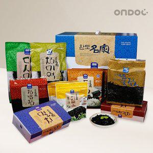 [온도씨]건어물 알뜰 종합세트 2호(돌김,건미역,건다시마,구이김,녹차자반볶음,다시멸치 外)