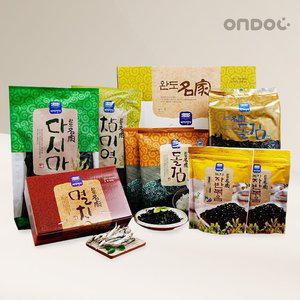 [온도씨]건어물 알뜰 종합세트 1호(돌김,건미역,건다시마,구이김,녹차자반볶음,다시멸치)