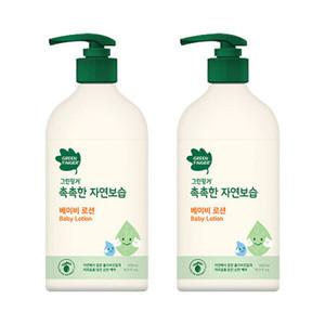 그린핑거 촉촉한 자연보습 대용량 로션 500ml x 2개