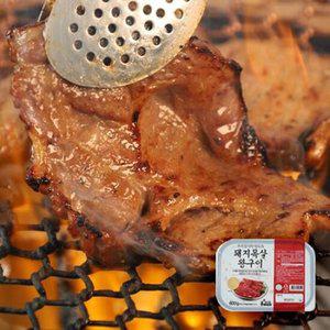 [특가] 칼집 양념 목살 돼지왕구이 600g x 3팩