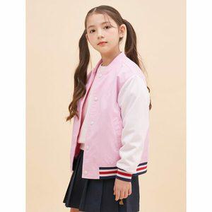[BEANPOLE KIDS] [시즌오프 30%][바시티] 스테디움 점퍼  라이트 핑크 BI3239U01Y