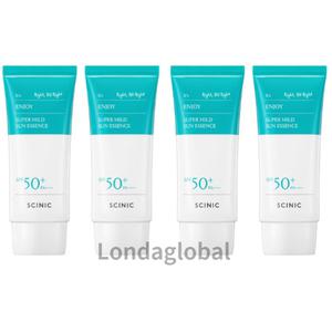 싸이닉 엔조이 슈퍼 마일드 선크림 에센스 SPF50+ 4개