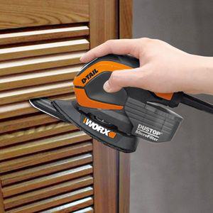 사포 전동 샌더기 전기 Worx-65W 디테일 샌더 WX648 마우스 샌더 다기능 미니 팜 샌더 폴리셔 머신, 핸드헬