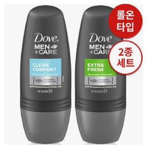 도브 맨케어 데오드란트 롤온 50mlX2개