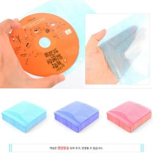 CD 속지 X 100P 부직포 케이스 보관 공시디 씨디 DVD 제작 굽기