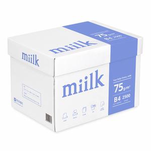 한국제지 밀크 B4용지 75g 1박스(2500매)/복사용지