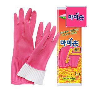 마미손고무장갑 골드 대형(L) 10켤레