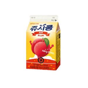 쥬시쿨 자두 빙그레 180mlx50