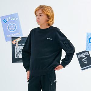 [오션스카이] [2color]남아 유틸리티 기모 맨투맨 T-shirt