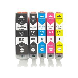 PGI-570 CLI-571 호환 잉크 카트리지 캐논 PIXMA MG5750 MG6850 570XL