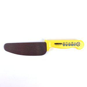미니언즈 어린이용 스텐 둥근 안전칼 아동 요리도구