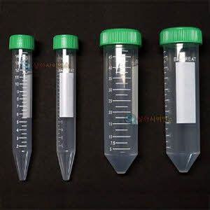 과학수업 코니컬 튜브(멸균) 15ml(지름17x120mm)-25개입(봉) /과학실 교구