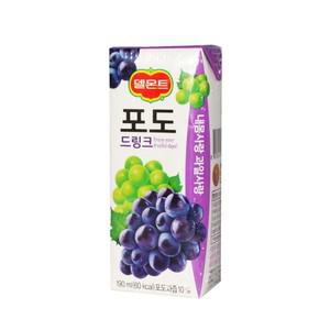 드링크 포도 190ml x 32팩 / 팩주스 음료
