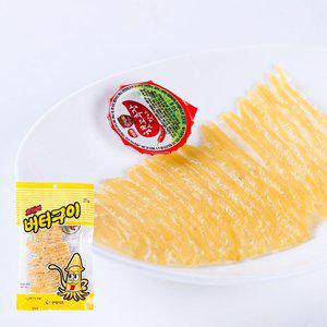 [기타]오징어버터구이 40g 10입 (무) 한양 대용량 과자 조미 오징어 간식 엠