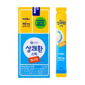 상쾌환 스틱 망고맛 18g x 10개입 1박스 상쾌한 숙취해소제