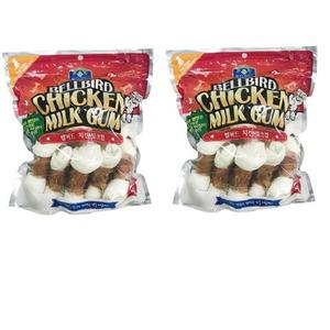 벨버드 치킨밀크껌 1kgx2 총2kg 13-14cm 중형견 코스트코