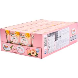 Dole 돌 하이 피치 복숭아 120ml 32개