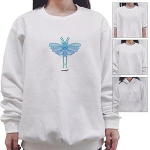 [OFK4P0S8]곤충 파충류 메뚜기 Grasshopper 커플룩 후드티