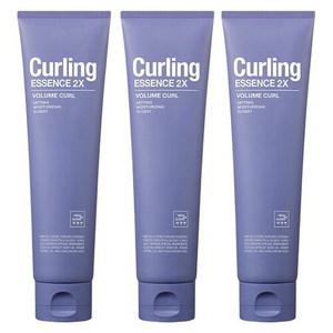 미쟝센 컬링에센스 2x 컬크림 볼륨컬 헤어에센스 150ml 3개