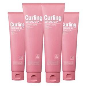 미쟝센 컬링에센스 2x 내추럴컬 헤어에센스 컬크림 150ml 4개