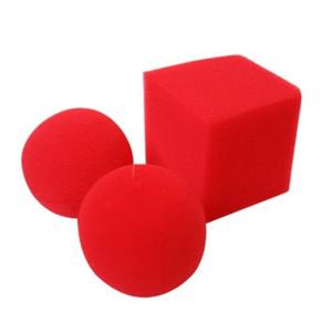 (KC인증) 제이엘 사각스펀지(고급제품)(Square Sponge Balls) 어린이마술도구 방과후 수업용 매직도구