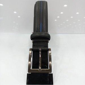 [기타][포체]가죽 벨트/남성 캐주얼 벨트 FORBE5302 BK