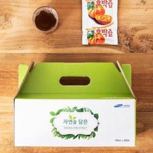 100% 국산 원물 늙은호박즙 100ml x 30포 호박차 임산부호박즙 건강주스