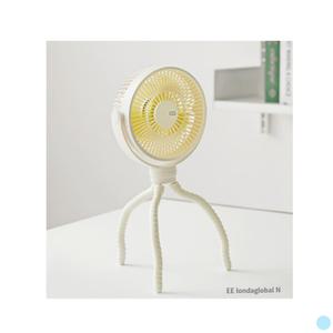 오아 무선 미니 휴대용 유모차 선풍기 거치대 문어발