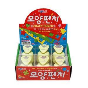 [RG104458]모양펀치 6종세트대공작펀치 꾸미기펀치 문구