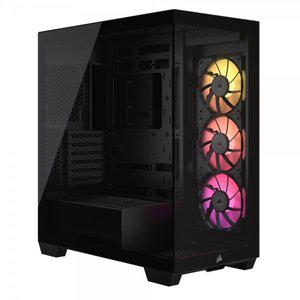[에스투씨엔아이]커세어 iCUE LINK 3500X RGB 강화유리 블랙 (미들타워)