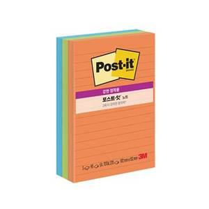 3M 포스트잇 강한접착용 660-3SSAU 에너지부스트 102X152mm 270매
