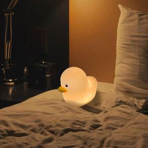 [XBFK0L4K]오리 캐릭터 무드등 LED 아이방 수면등 실리콘