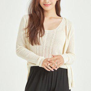 [신세계라이브쇼핑]스파오 간절기 세트 가디건 SPCKA38W93-T