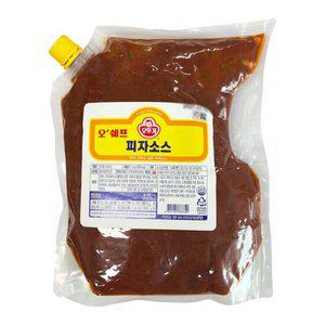 오뚜기 오쉐프 피자소스 2kg (스파우트팩) 6개