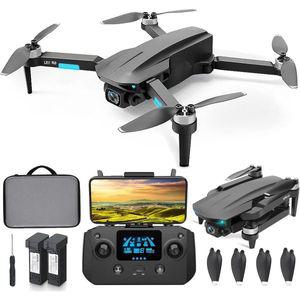 [관부가세포함] 4K 카메라 5G GPS FPV RC 쿼드콥터 앱 제어용 드론 브러시리스 배터리 2개 L70