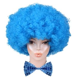 고급 점보 가발 블루/이벤트가발/노래방가발/공연가발/연극가발/행사용가발/금색가발/보라색가발/파란가발